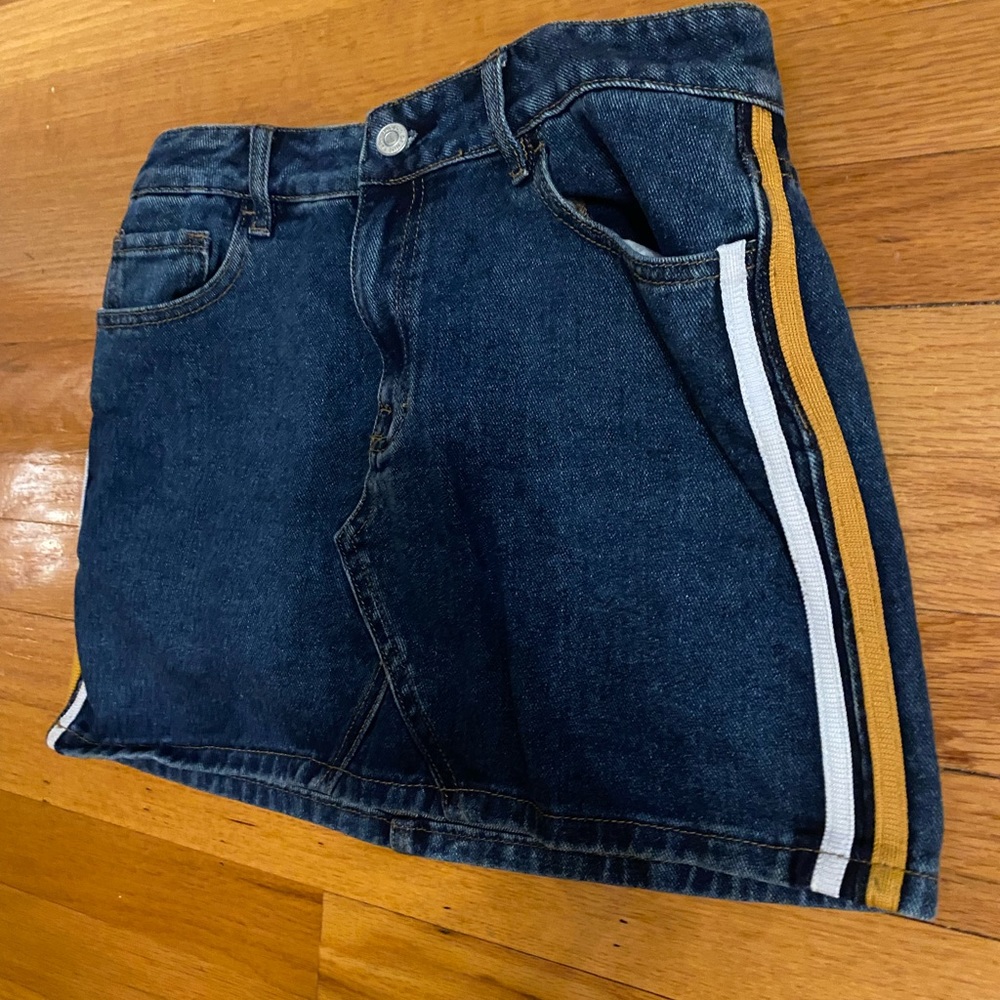 pacsun demin skirt